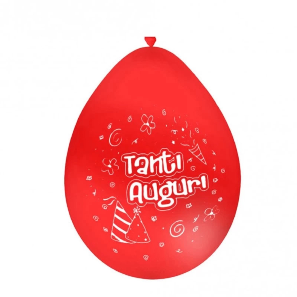 PALLONCINI COLORATI TANTI AUGURI 15 PZ