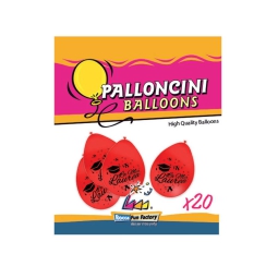 PALLONCINI 20PZ 26CM LAUREA