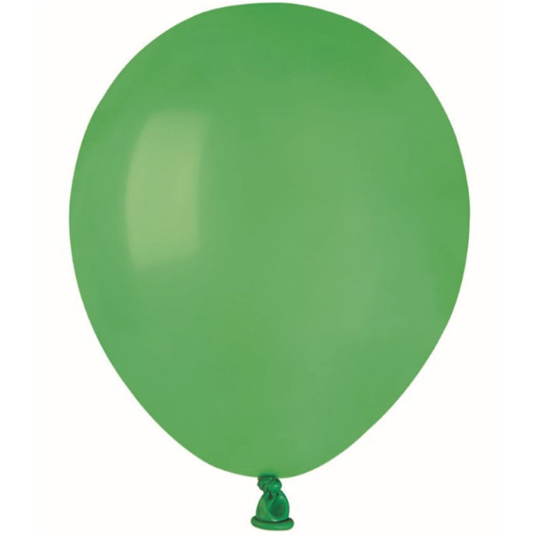 PALLONCINI LATTICE 100PZ VERDE 13CM