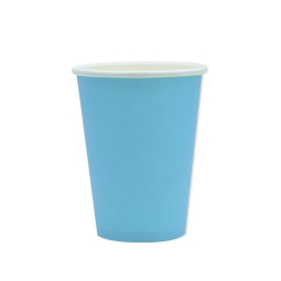 BICCHIERI CARTA 250CC    25PZ CELESTE