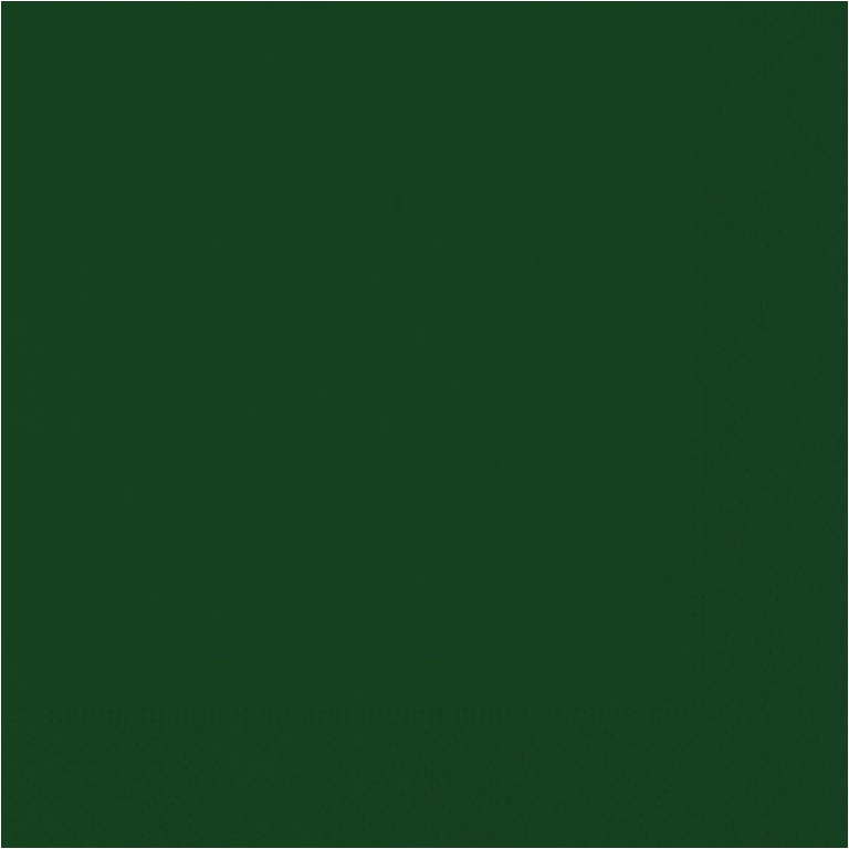 TOVAGLIOLI 33X33CM 40PZ CARTA 2 VELI VERDE FORESTA