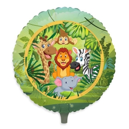 PALLONCINO MYLAR 46CM    JUNGLE