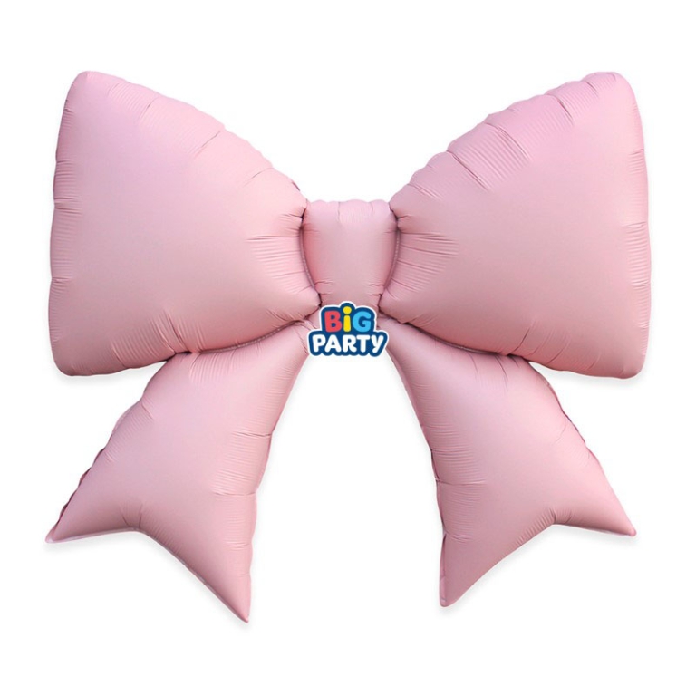 PALLONCINI MYLAR 98X75CM  FIOCCO ROSA