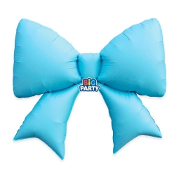 PALLONCINI MYLAR 98X75CM  FIOCCO AZZURRO