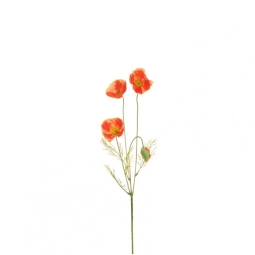 RAMO FIORE PAPAVERO H60CM