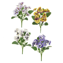 BOUQUET VIOLETTA H35CM   COLORI ASSORTITI