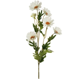 RAMO FIORE MARGHERITE    H79CM BIANCHE