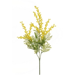 RAMO FIORE MIMOSA H71CM  GIALLO