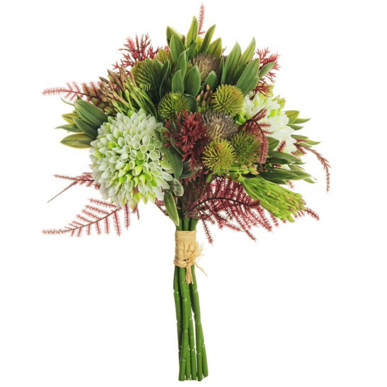 BOUQUET 3 FIORI ASSORTITIH35CM