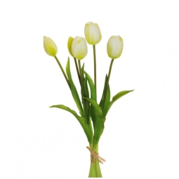 BOUQUET TULIPANI H39CM   CREMA