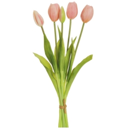 BOUQUET TULIPANI H39CM   ROSA