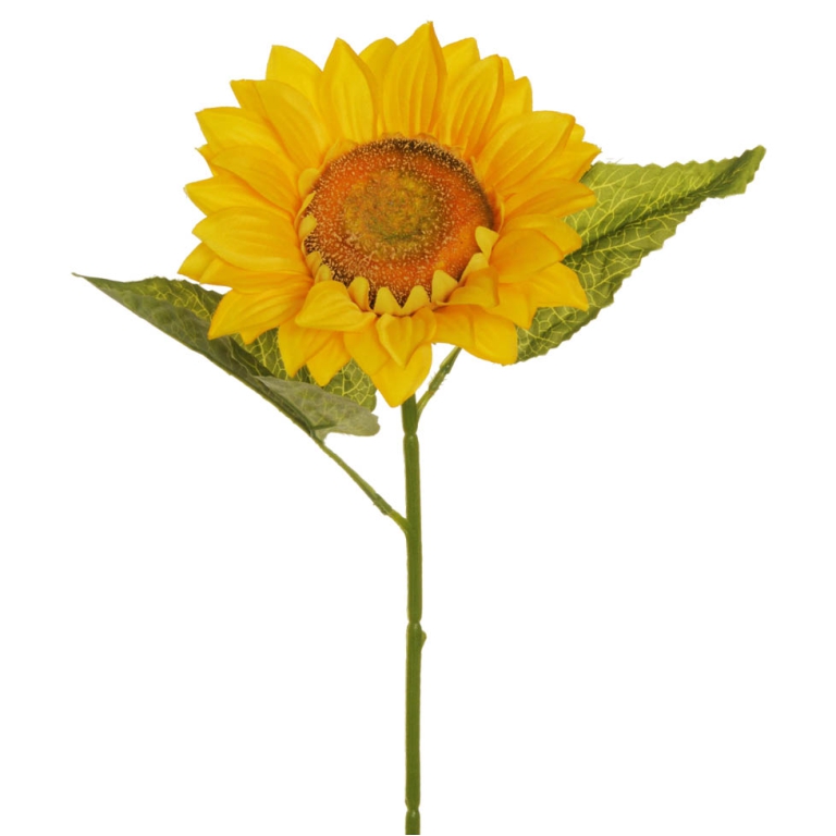 FIORE GIRASOLE D17H73CM  GIALLO