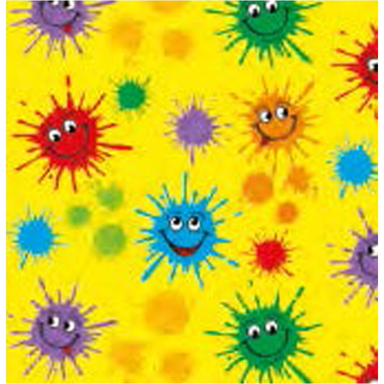 CARTA REGALO 70X100CM 10 FOGLI FANTASIA DIS.77