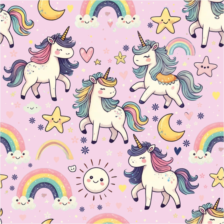 CARTA REGALO 70X100CM 10 FOGLI FANTASIA DIS.77