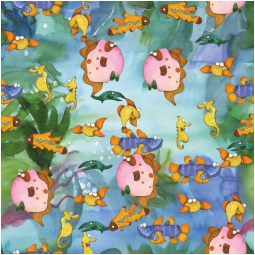 CARTA REGALO 70X100CM 10 FOGLI FANTASIA DIS.85