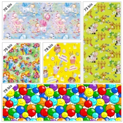CARTA REGALO 100X140CM 50 FOGLI B3 BAMBINI BIG