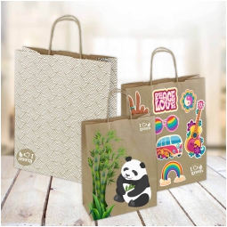 SHOPPER 10PZ 32X13X42CM  AVANA SERIE GREEN