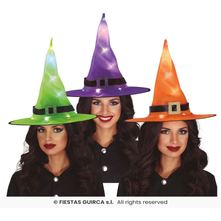 CAPPELLO STREGA LUMINOSO