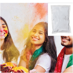 SACCHETTO POLVERE 200GR BIANCO COLOR RUN