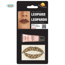 TATUAGGIO LABBRA LEOPARDO