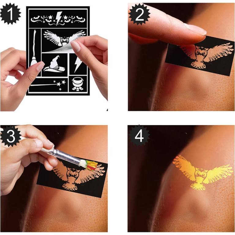 STENCIL PER TRUCCO 14X20CM MAGIA 5