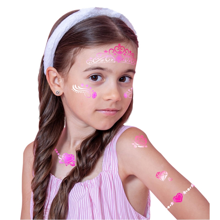 STENCIL PER TRUCCO 14X20CM PRINCIPESSA 2