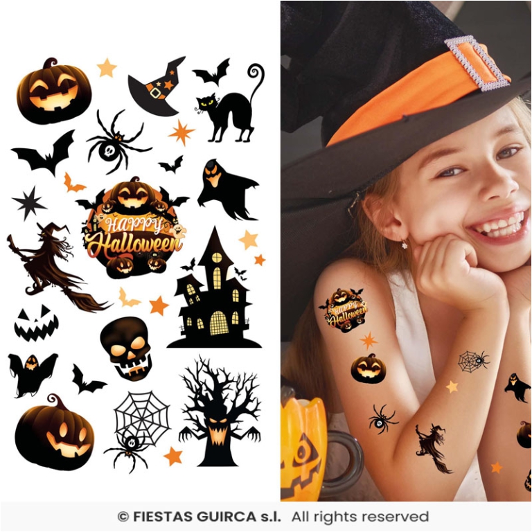 TATUAGGI HALLOWEEN BIMBO