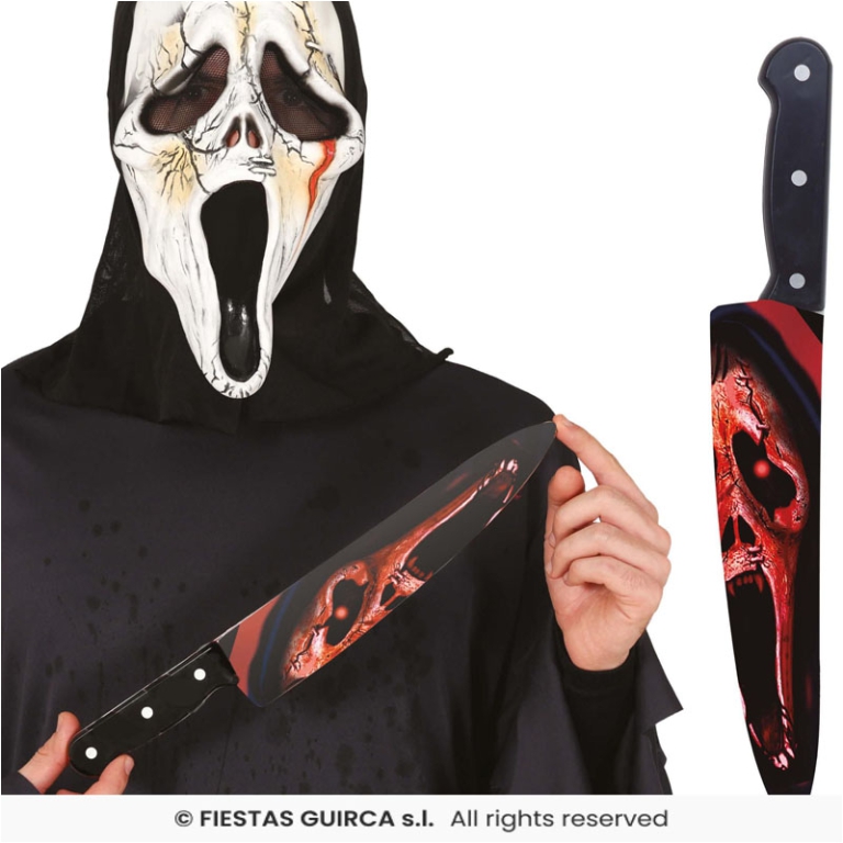 COLTELLO INSANGUINATO    37CM