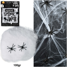 RAGNATELA IN BUSTA CON RAGNI 100GR