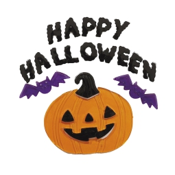 DECORAZIONI IN GEL HALLOWEEN 20X25CM