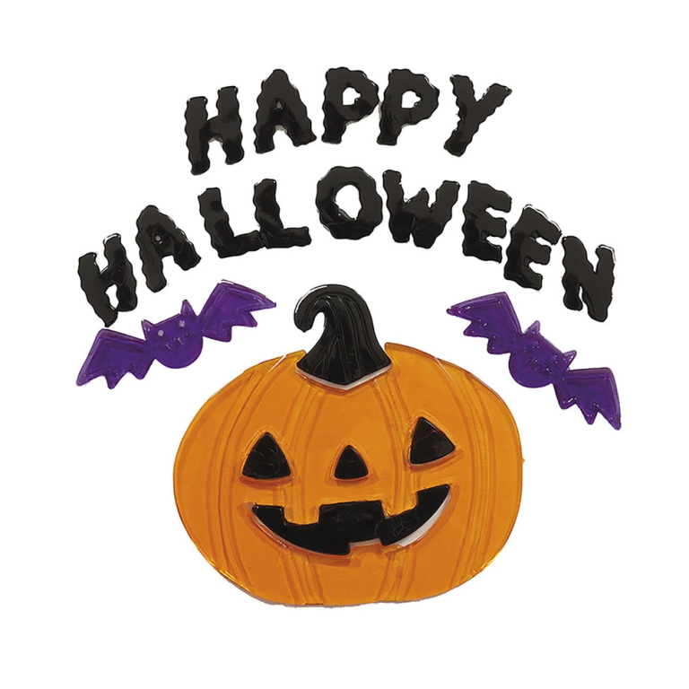 DECORAZIONI IN GEL HALLOWEEN 20X25CM