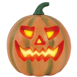 ZUCCA LUMINOSA ARANCIO 24CM