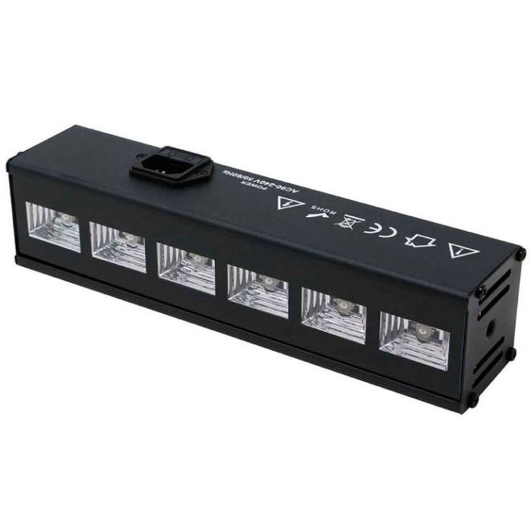 LUCE NERA UV 6X3W PER INTERNO 3