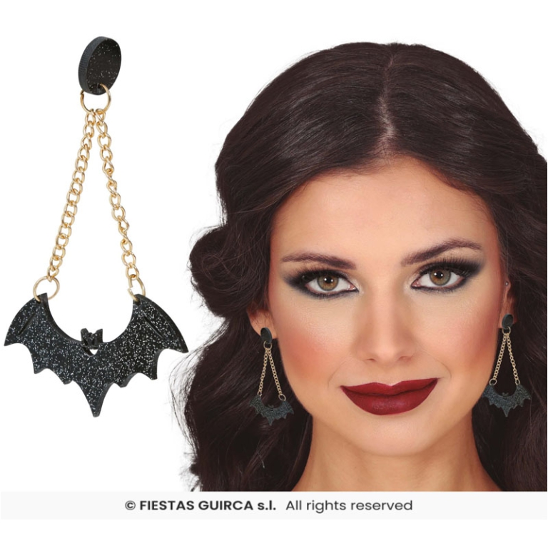 ORECCHINI PIPISTRELLO HALLOWEEN