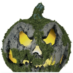 ZUCCA 20CM CON LUCE E    MUSCHIO