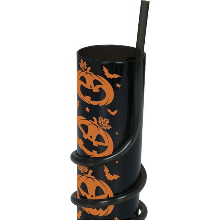 BICCHIERE NERO CON CANNUCCIA 16CM 3