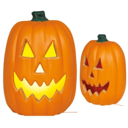 ZUCCA 40CM PVC CON LUCE INTENSA