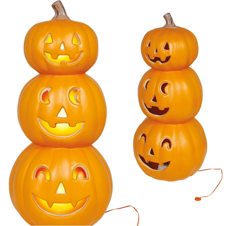 ZUCCA 52CM PVC CON LUCE INTENSA TRIPLA