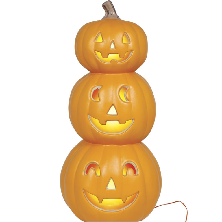 ZUCCA 52CM PVC CON LUCE INTENSA TRIPLA 3
