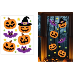DECORAZIONI IN GEL HALLOWEEN 25X30CM
