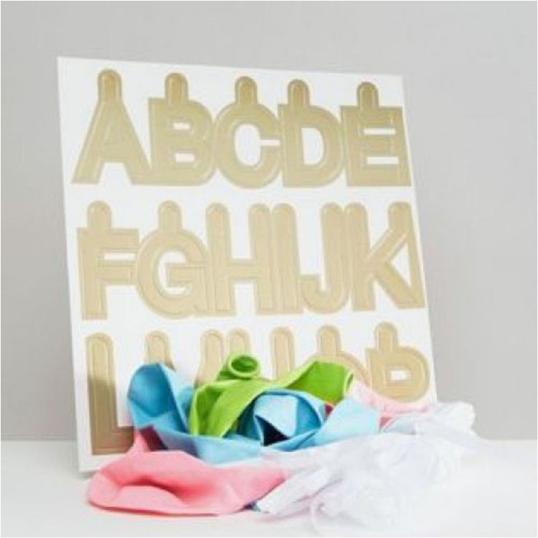 PALLONCINI CON 78 LETTERE 15PZ 5