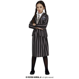 COSTUME GOTHIC STUDENT 5-6 ANNI