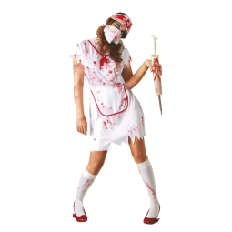 COSTUME INFERMIERA ZOMBIE ADULTO TAGLIA L