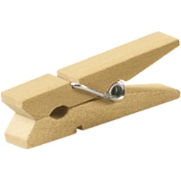 MOLLETTE 35X6MM 100PZ    LEGNO NATURALE