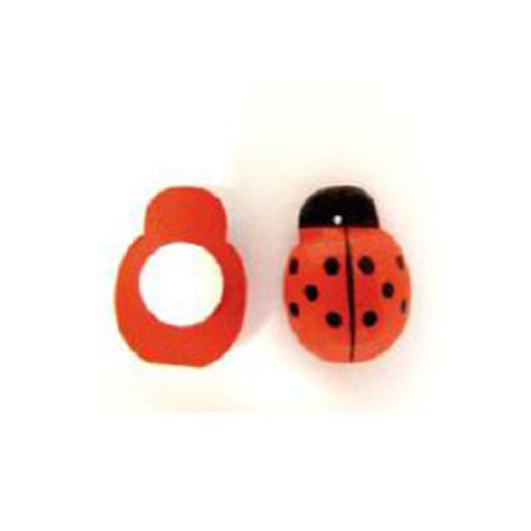 COCCINELLE 18MM 80PZ     CON ADESIVO