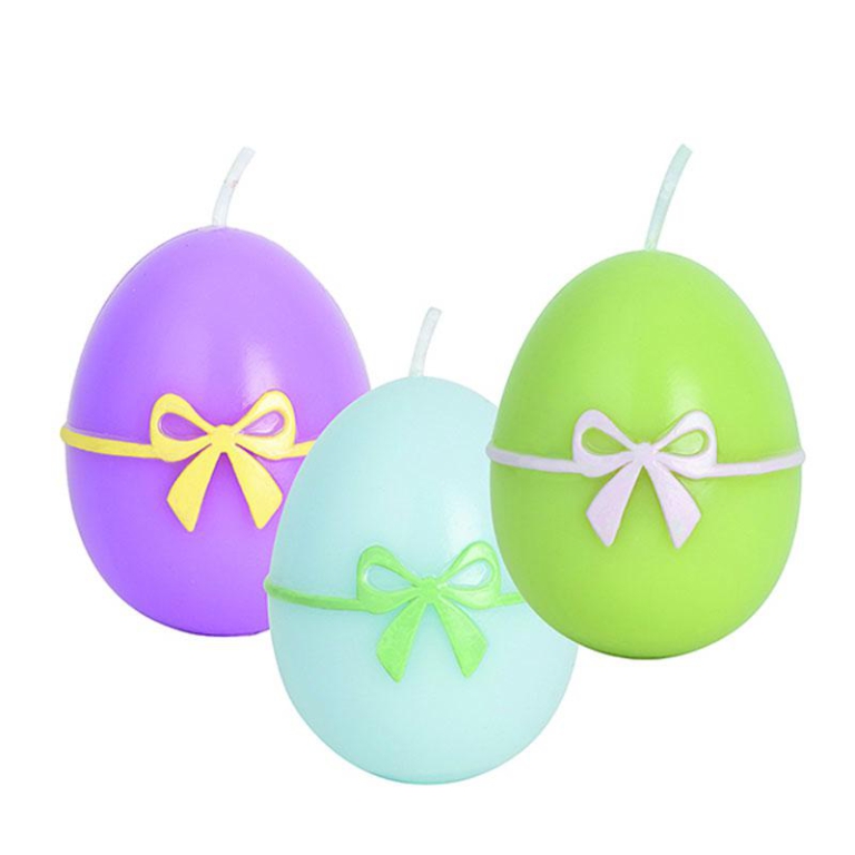 CANDELA UOVO 7CM FIOCCO