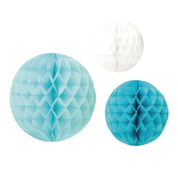 SFERE CARTA NIDO APE 3PZ AZZURRO CM20-25-30