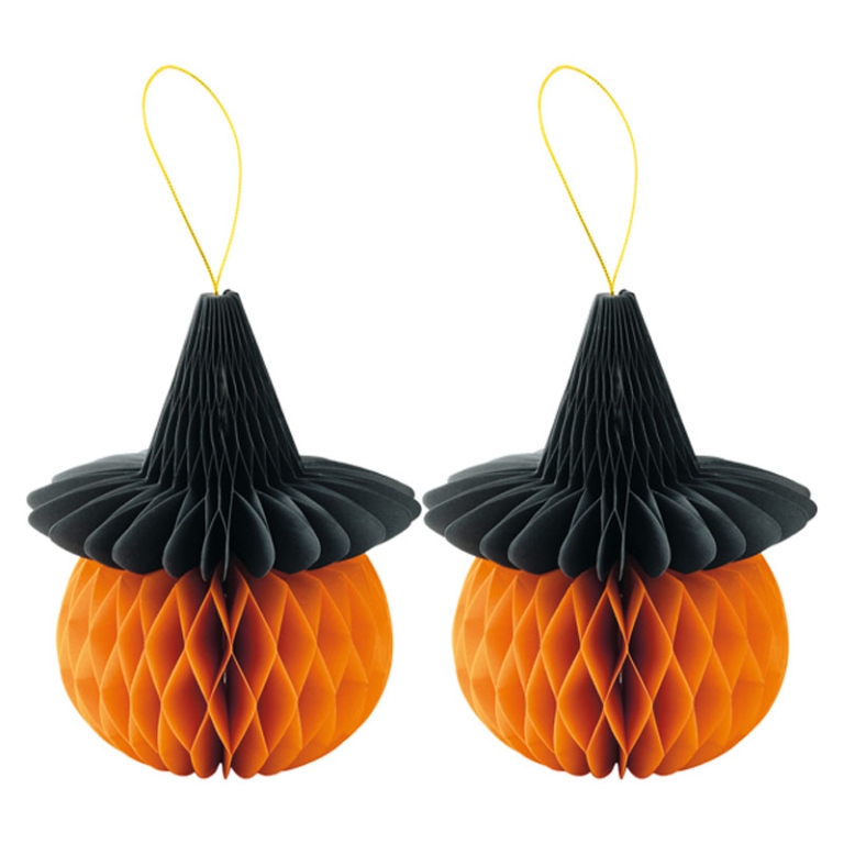ZUCCHE IN CARTA 2PZ CON  CAPPELLO CM16X20