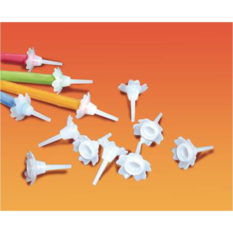 SUPPORTI 12PZ CANDELINE  TRASPARENTI