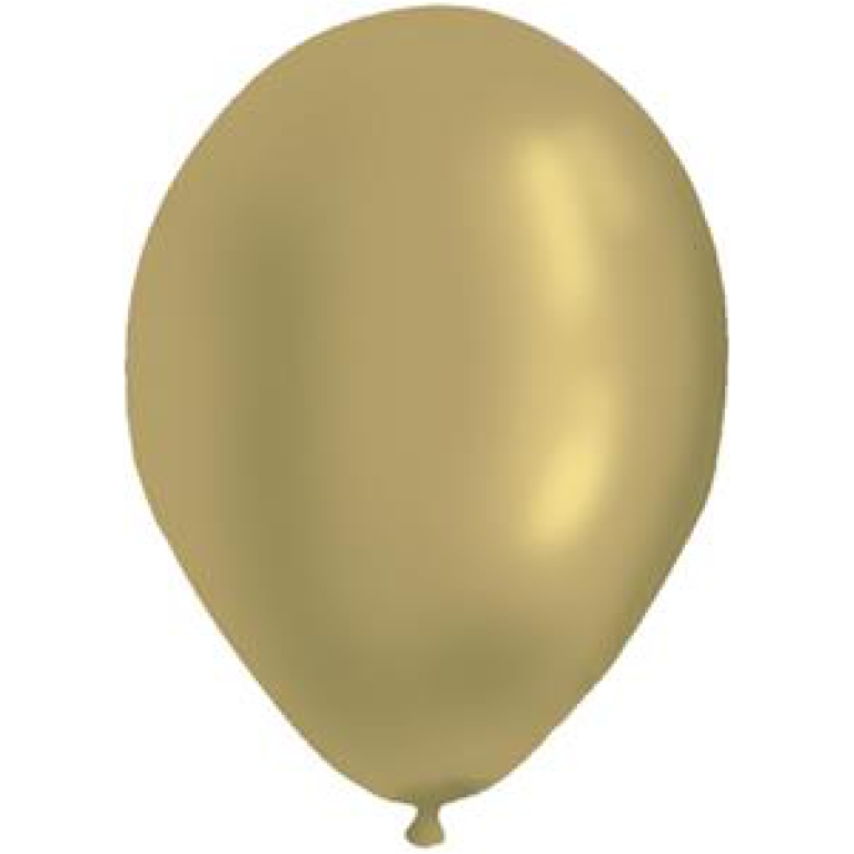 PALLONCINI 12PZ 30CM ORO METAL